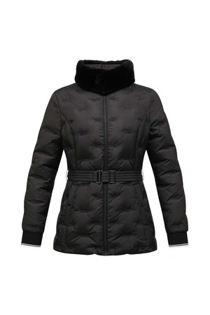 [25FW] 여성 렉스워머 튜브 덕 다운 점퍼 L21E3JP385_BK