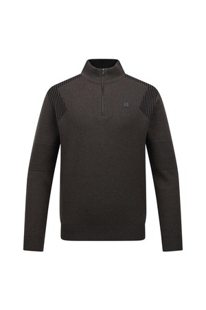 [25FW] 남성 H/ZIP 니트 L11E3SR323_DG