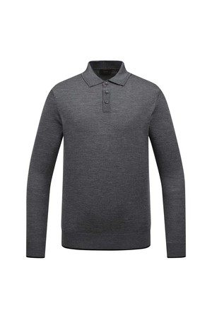 [25FW] 남성 울 카라 니트 L11E3SR102_DG