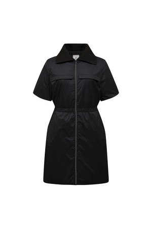 [25FW] 여성 원피스형 패딩점퍼 L21E3JP254_BK