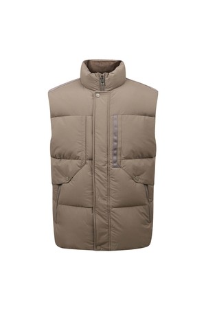 [25FW] 남성 방풍 H/ZIP SET 덕 다운베스트 L11E4JV389_BG