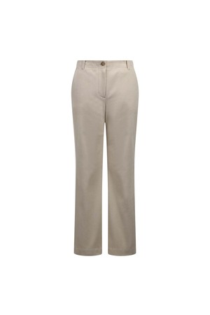 [베이직라인] 여성 코듀로이 플리스 본딩 팬츠 L22E4PT073_IV