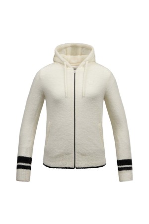 [25FW] 여성 방풍 후드 가디건 L21E4SD358_WH