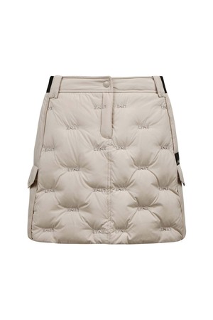 [25FW] 여성 사이드 포켓 튜브 다운 큐롯 L21E4PC385_IV