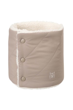 [25FW] 여성 우븐배색 방한 넥워머 L21E4AC351_BG