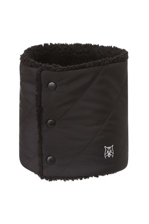 [25FW] 여성 우븐배색 방한 넥워머 L21E4AC351_BK