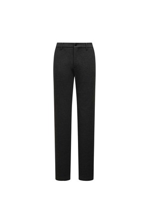 [25FW] 남성 세로 골조직 일자핏 팬츠 L11E4PT204_DG