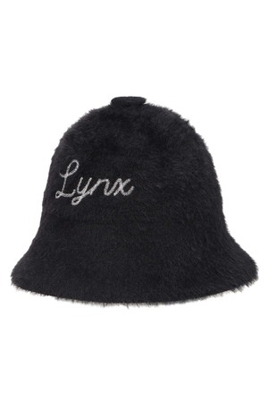 [25FW] 여성 니트 방한 버킷햇 L21E4CP262_BK