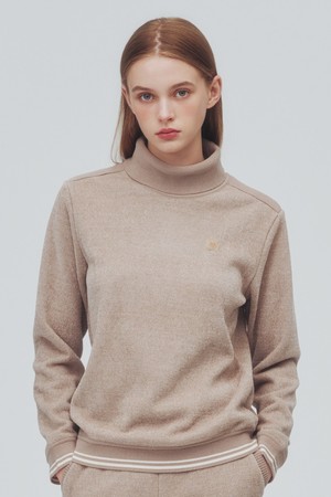 [25FW] 여성 융본딩 부클 니트 L21E4SR181_BG