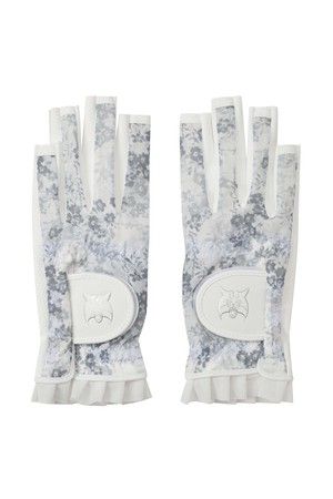 [26SS] 여성 매쉬 네일컷 레이스 장갑 L21F1GV351_GY