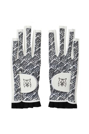 [26SS] 여성 매쉬 네일컷 레이스 장갑 L21F1GV351_BK