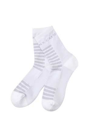 [26SS] 남성 컬러 매쉬 로고 믹스 장목 L11F1SC202_WH