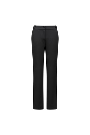 [베이직라인] 여성 세로골 부츠컷 팬츠 L22F1PT072_BK