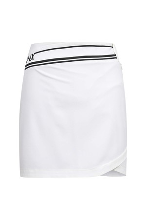 [26SS] 여성 사선 포인트 H라인 큐롯 L21F1PC372_WH