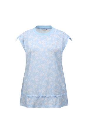 [26SS] 여성 프린트 라운드 티 베스트 L21F1TR254_BL