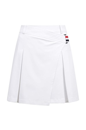 [26SS] 여성 랩 스타일 주름 큐롯 L21F1PC272_WH