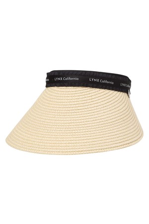 [26SS] 여성 러플 리본 포인트 핀바이저 L21F2CP258_BG