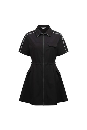 [26SS] 여성 반소매 원피스 L21F1JO351_BK