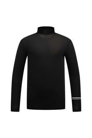 [26SS] 남성 핀 스트라이프 냉감 베이스레이어 L11F2TI301_BK