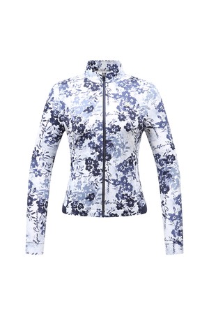 [26SS] 여성 냉감 프린트 집업 가디건 L21F1TF255_BL