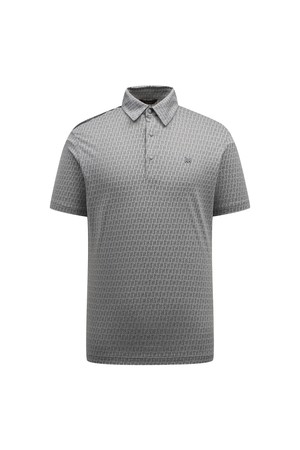 [26SS] 남성 로고 자카드 카라 티셔츠 L11F2TO307_MG