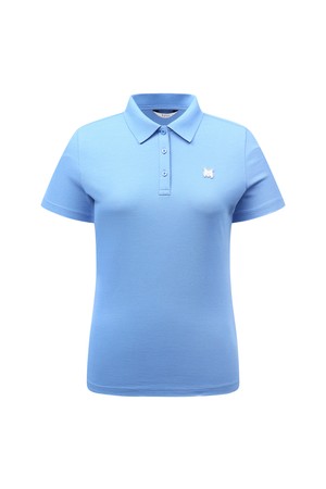 [26SS] 여성 BASIC 반소매 폴로 티셔츠 L22F2TO051_BL