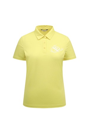 [베이직라인] 여성 BASIC 반소매 카라 티셔츠 L22F2TO052_YL