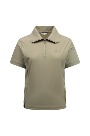 [26SS] 여성 트리코트 소재 반소매 티셔츠 L21F2TF181_BG