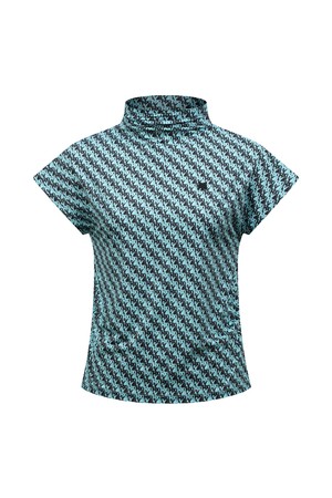 [26SS] 여성 로고 프린트 모크넥 민소매 티셔츠 L21F2TH355_MT