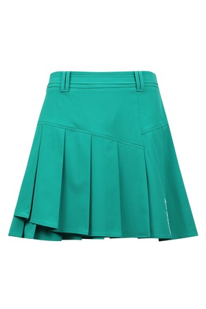 [26SS] 여성 솔리드 2단 플리츠 큐롯 L21F2PC274_GN