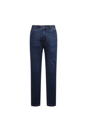 [26SS] 남성 가죽 포켓 밴딩 데님 팬츠 L11F1PD204_NA_BROWN-a