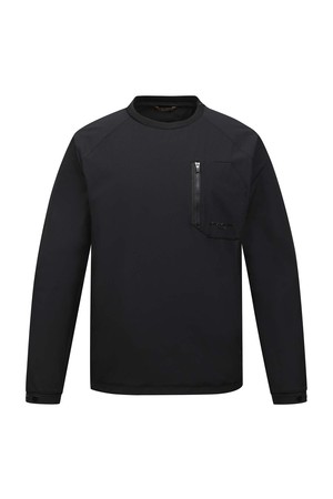 [26SS] 남성 라운드넥 아노락 점퍼 L11F1JP132_BK_BLACK-a