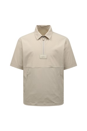 [26SS] 남성 반소매 아노락 L11F2JP133_BG_BEIGE-a