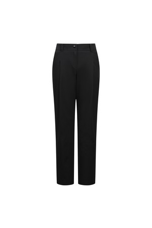 [26SS] 여성 테이퍼드 핏 팬츠 L21F1PT252_BK_BLACK-a