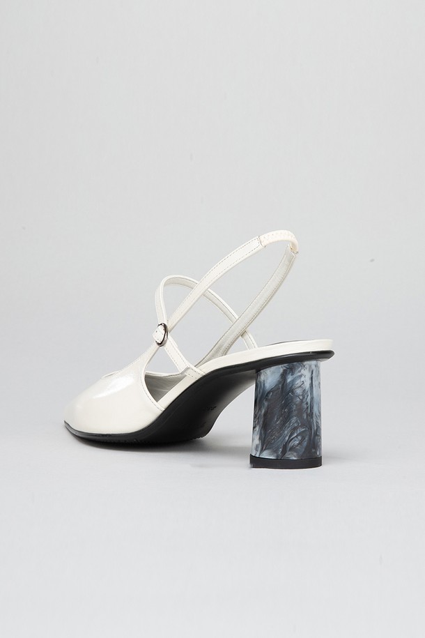 TWVP - 여성 펌프스 / 로퍼 - 업사이클힐 마블 슬링백  Up-cycle Heels Marble Slingback 23S21IV