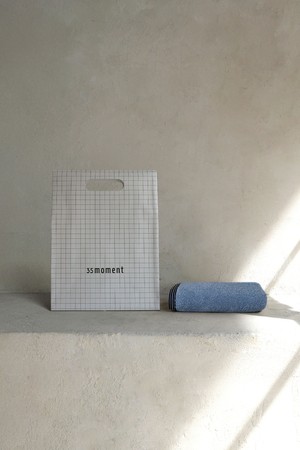 [선물포장] 페이스 타월 1P_코지 블루