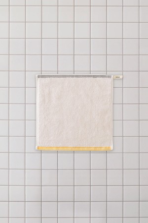 [선물포장] 핸드 타월 1P_소프트 크림(그레이/옐로우)