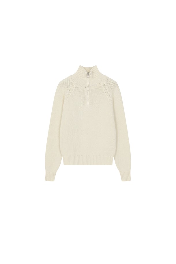 PANDORAFIT - 스웨터 - Le Mon Half Zip-up Knit