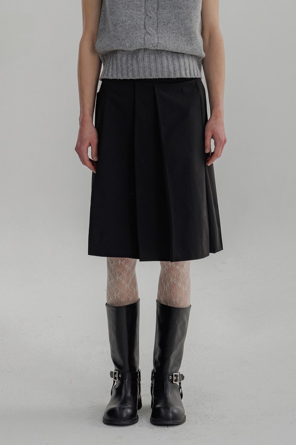 PANDORAFIT - 미디스커트 - Matt Pocket Midi Skirt