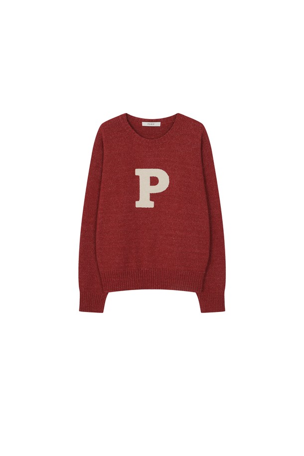 PANDORAFIT - 스웨터 - Pit-a-pat Signature Logo Knit