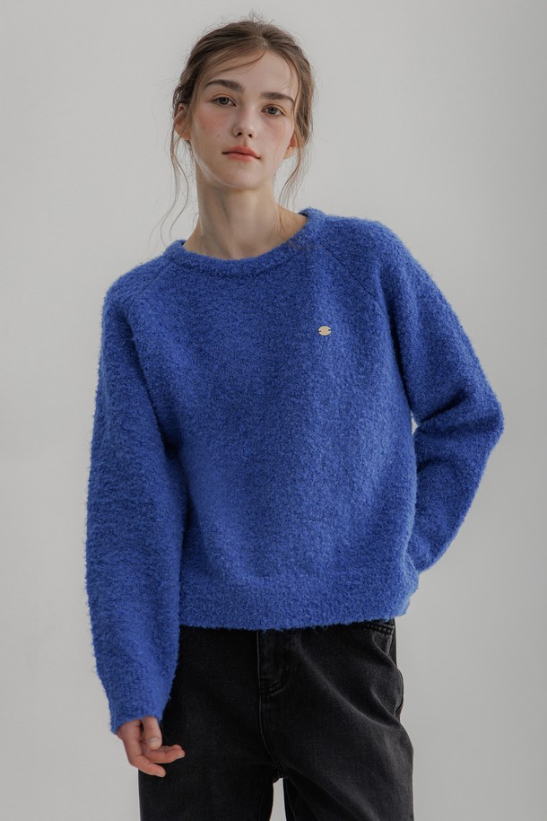 PANDORAFIT - 스웨터 - Reglan Round Neck Knit