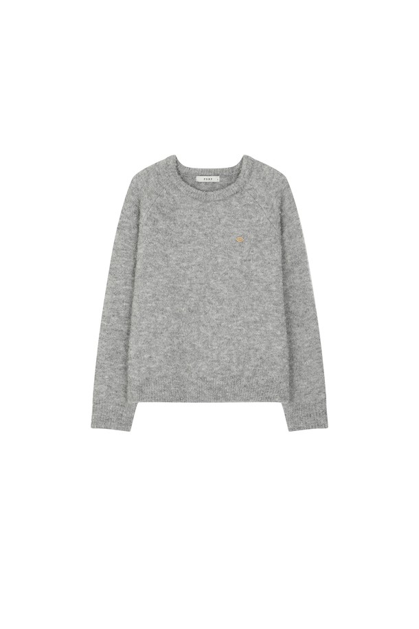 PANDORAFIT - 스웨터 - Reglan Round Neck Knit