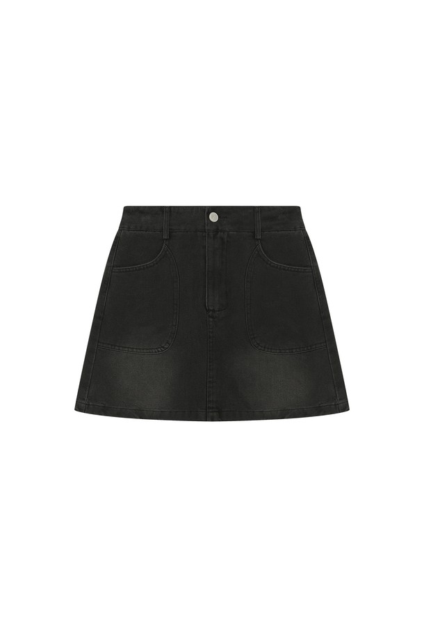 PANDORAFIT - 스커트 - Rain Denim Mini Skirt