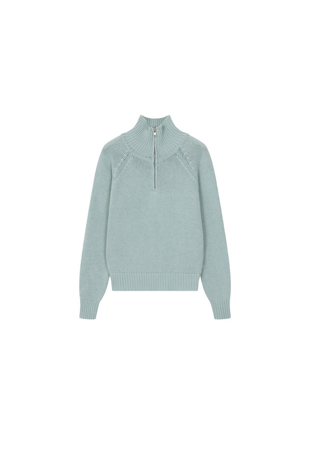 PANDORAFIT - 스웨터 - Le Mon Half Zip-up Knit