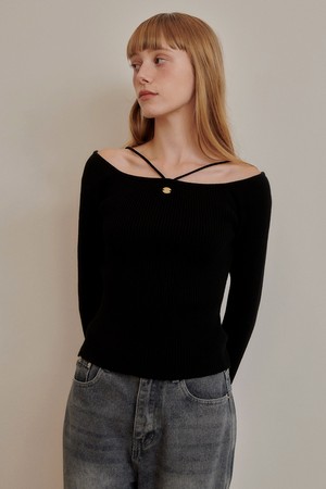 Haupy Off-shoulder Knit