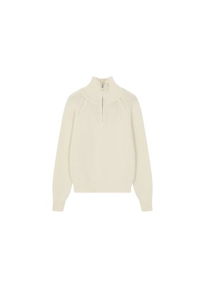 Le Mon Half Zip-up Knit