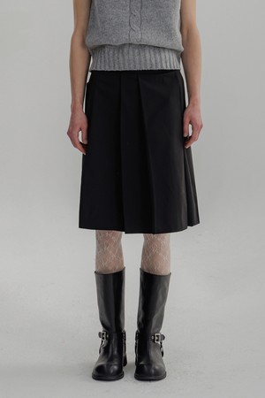 Matt Pocket Midi Skirt