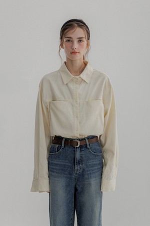 Two-pocket Corduroy Shirt