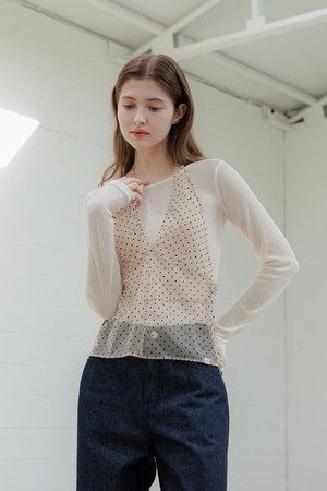 Dotted Chic Bustier