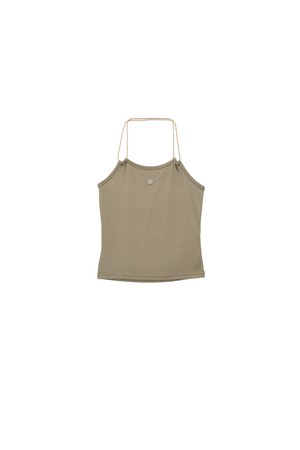 Strap Halter-neck Sleeveless